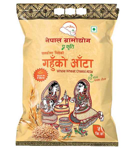 Nepal Gramodhyog Whole Wheat Chakki Atta 5 kg
